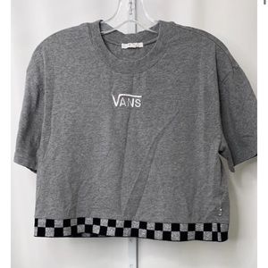 Vans cropped t-shirt with a slight sparkle.
